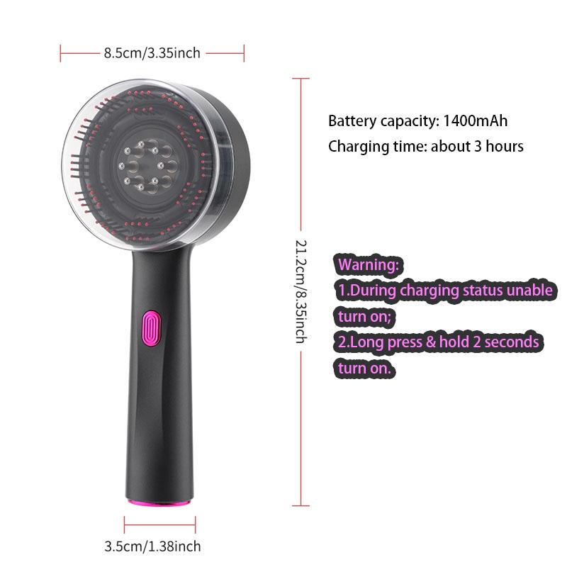 Hair Oil Scalp Massage Comb, Liquid Dispenser Hair Brush Comb, Relaxing Scratching Massage Comb, Hair Care Tool for Women & Men Chrismas Gift