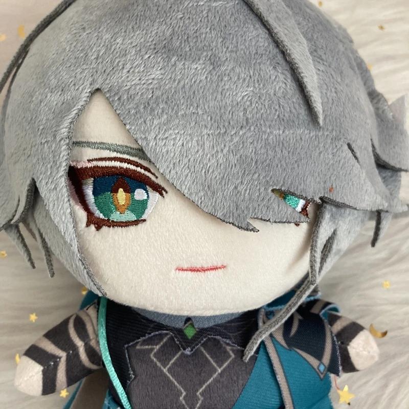 Anime Al Haitham Cosplay Plush Doll Toy 20cm Genshin Impact Game Cute Soft Stuffed Pillow Kids Christmas Gift