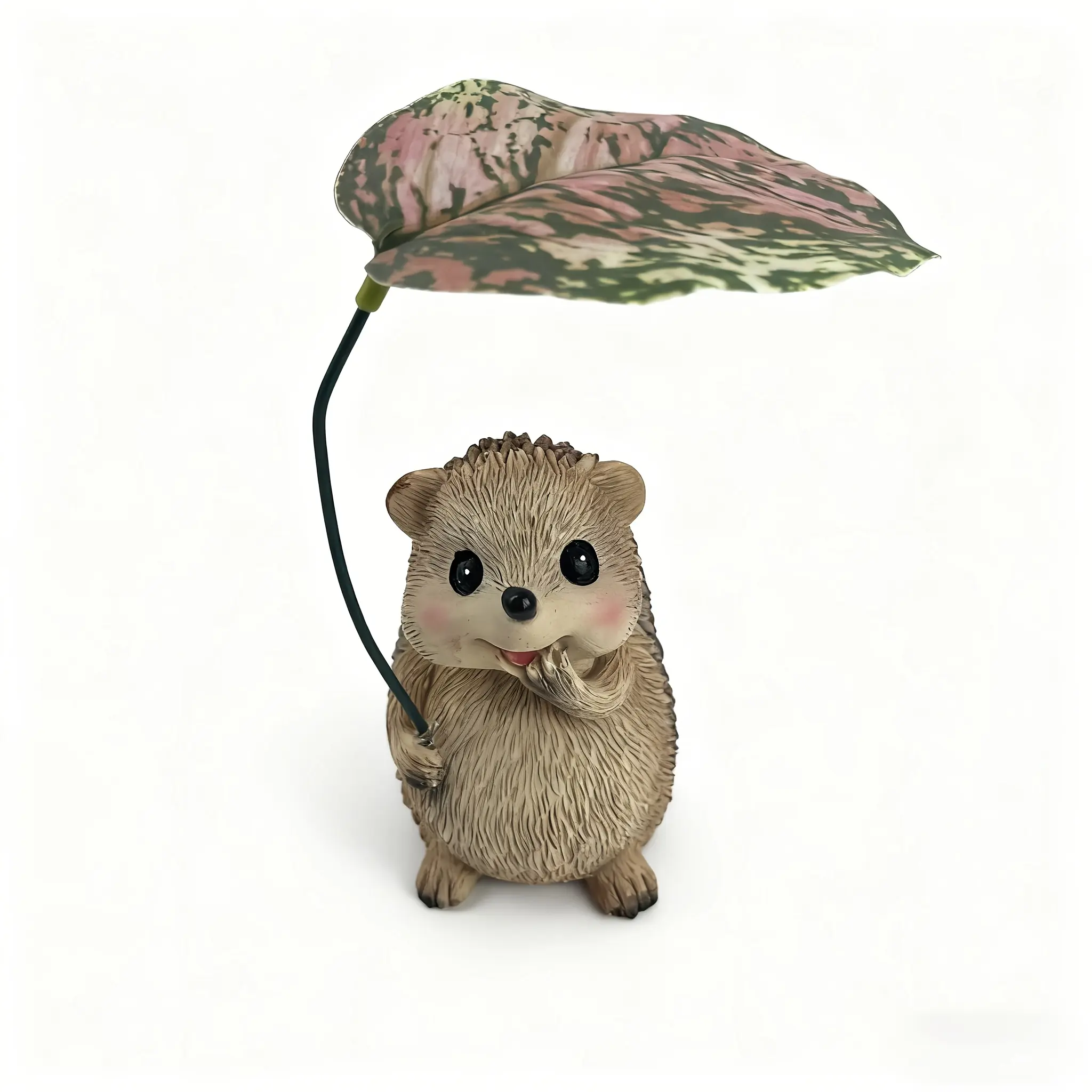 Resin Hedgehog Garden Statue – Weather-Resistant Outdoor Decor for Patio, Lawn or Bonsai, Charming Rustic Cottagecore Gift for Nature Lovers, Ideal Housewarming & Garden Accent