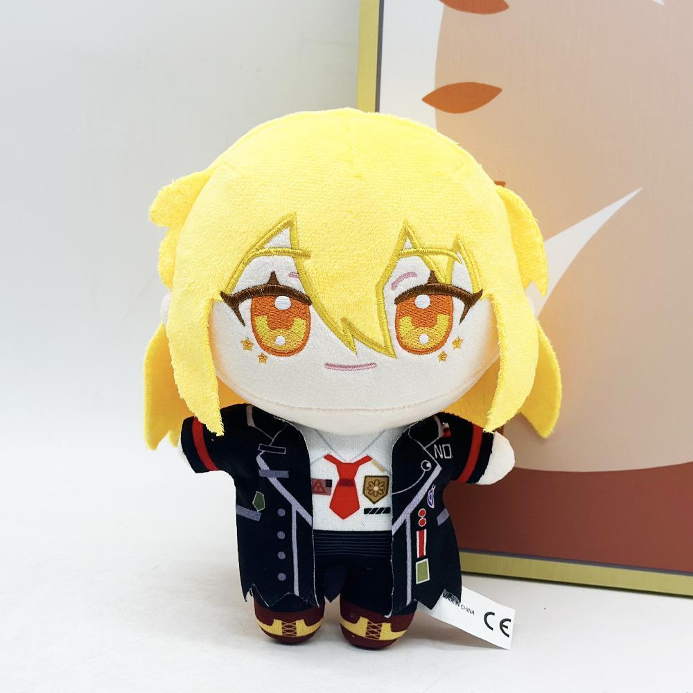 20CM Kawaii Original Limbus Company Plush Toys  Cotton Doll Game Peripherals Plush Dolls Dante Faust Don Quixote Palm Gift