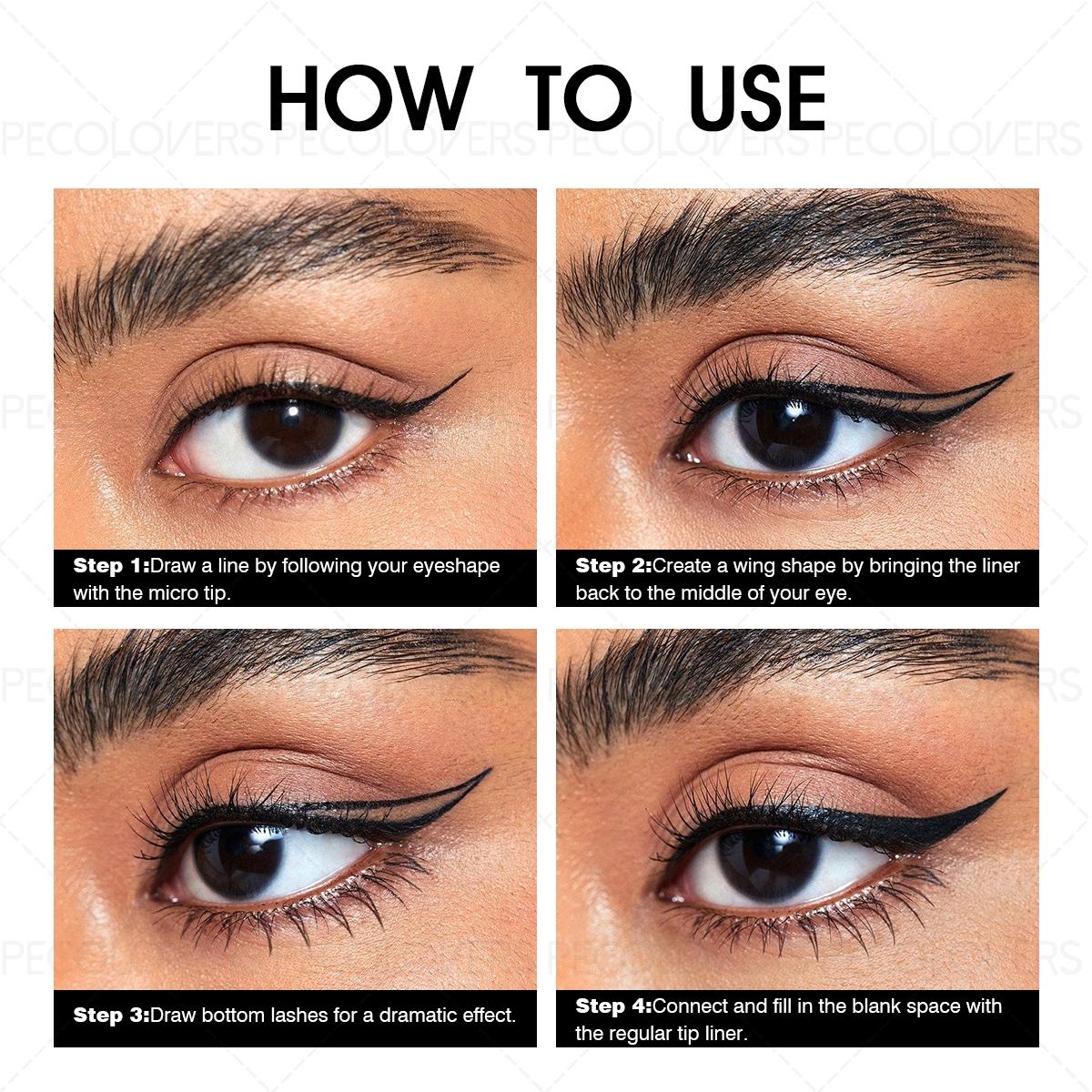 1PC Ultra Fine Waterproof Liquid Eyebrow Pencil - Waterproof, Sweatproof, Quick-drying, Smudge-Resistant for All Skin Types, Precision Brow and Liner Makeup Pen, A Must-have Daily Cosmetics