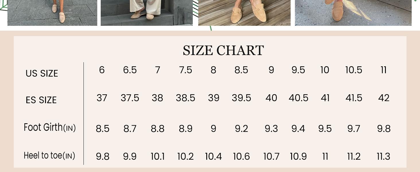 MUSSHOE Mules for Women Flats Comfortable Slip on Women Mules Backless Loafers Footwear SpringStatements