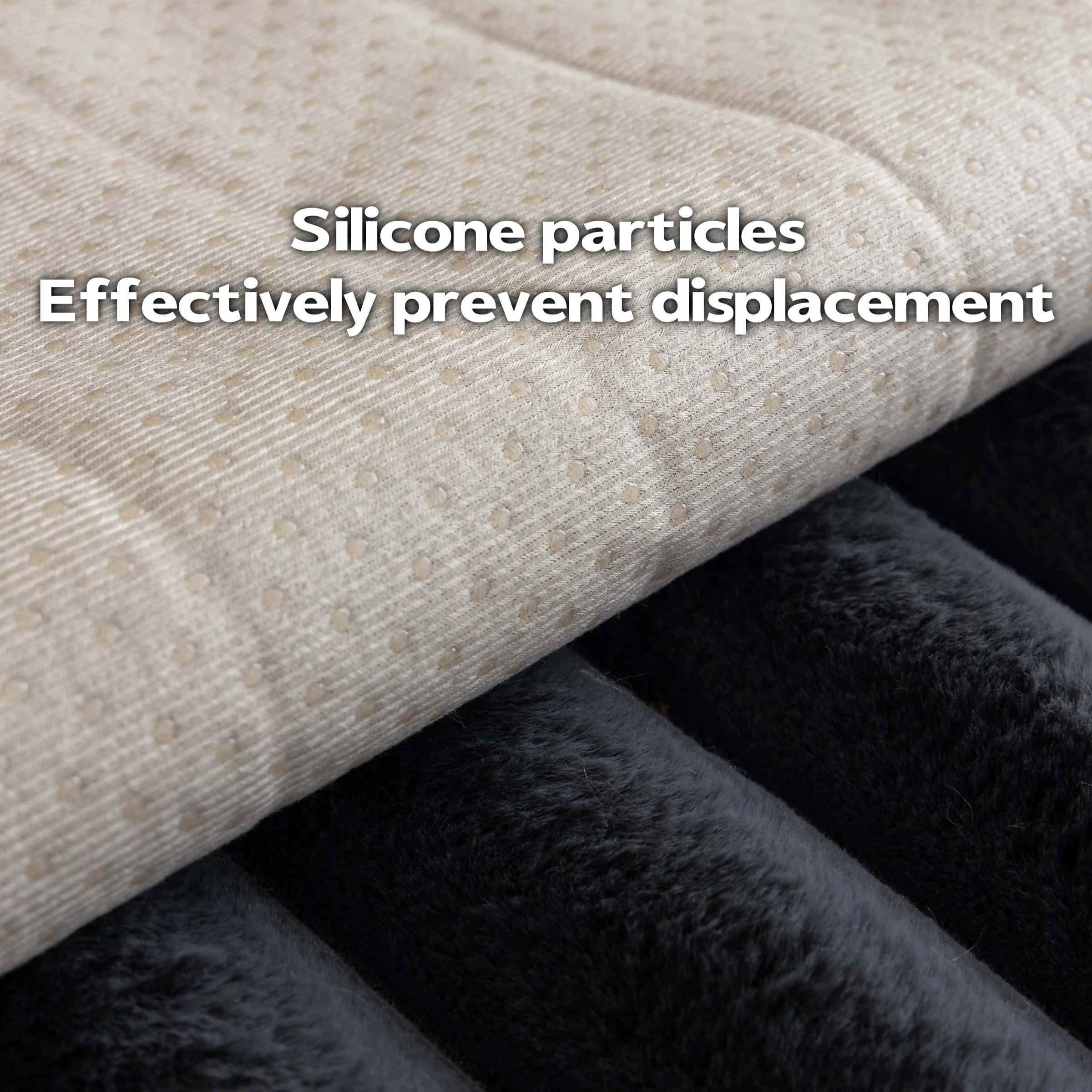 Solid Colour Plush Sofa Cover 1PC, Pet-Friendly Extra Thick Couch Protector, Soft Fluffy Faux Fur Sofa Pad, Non-Slip Machine Washable Anti-Scratch Furniture Throw for Living Room, Sectional, Loveseat & 3-Seater, Sofa Slipcover