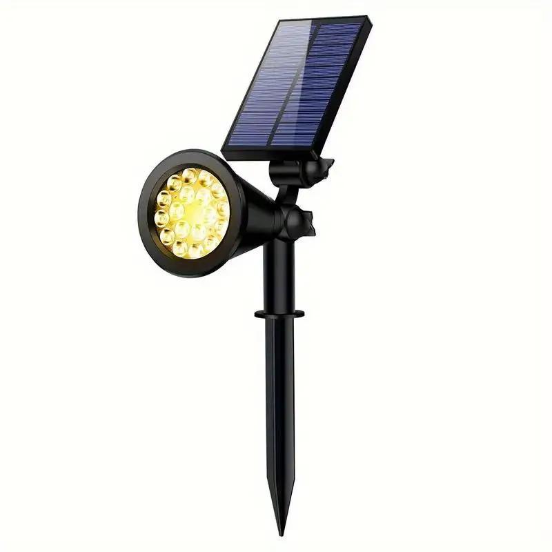 Outdoor Solar landscape spotlight Solar garden spotlight For Outside Intelligent light control IP44 Waterproof solar panels, garden driveway access pool area