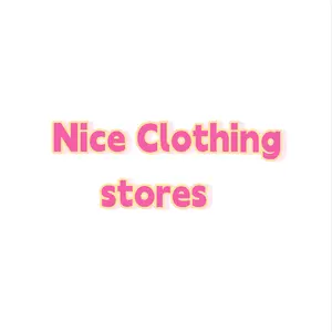 Nice Clothing stores shop logo