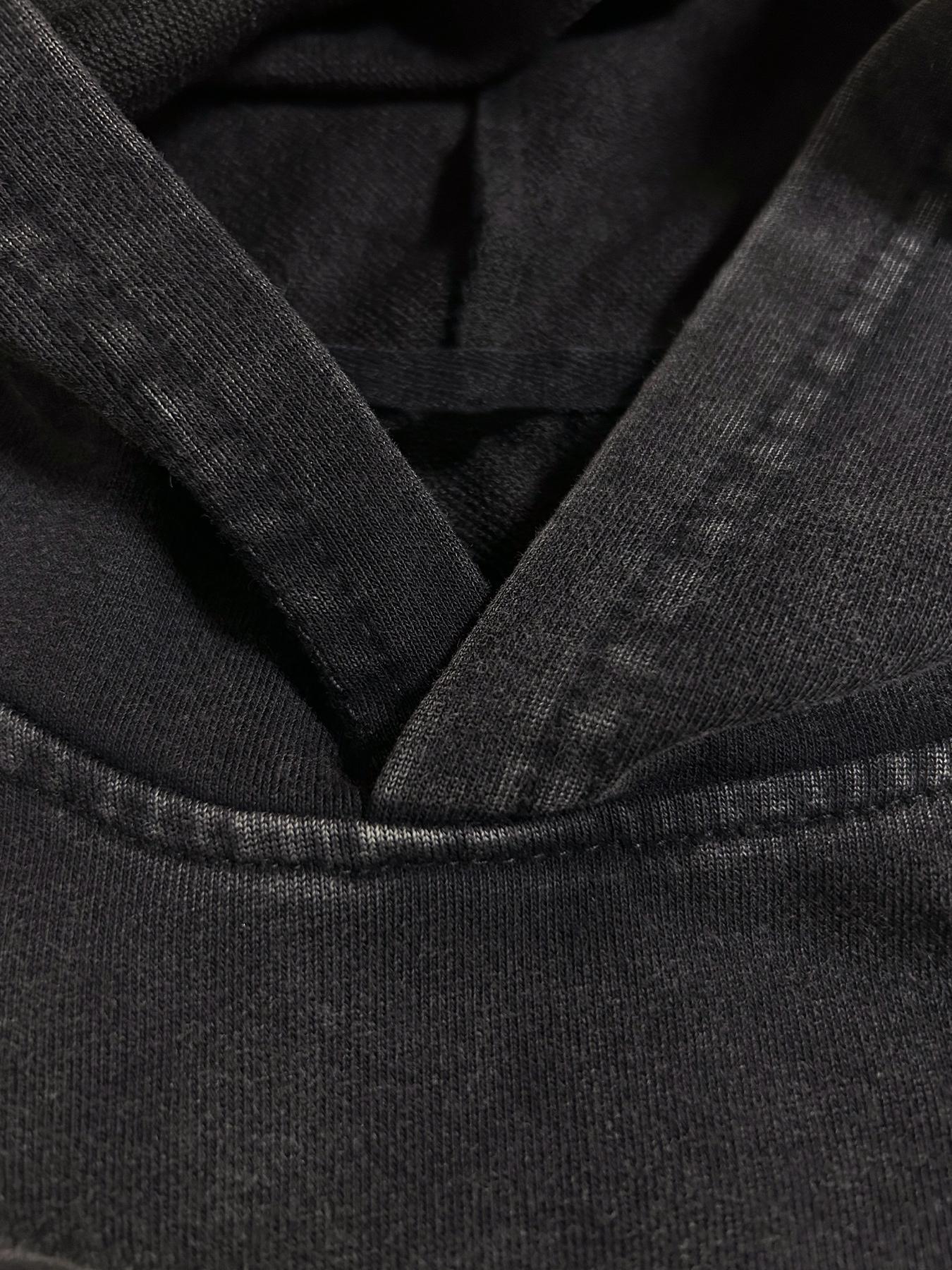 Men's Fashionable Street Character Print Hoodie, Loose Casual Long Sleeve Hooded Sweatshirt for Fall & Winter, Men's Clothes for Daily Wear