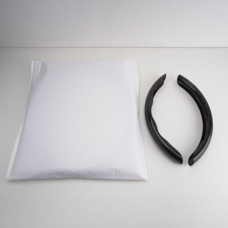 2pc Suede Universal 38CM Car Steering Wheel Cover Booster Non-slip Cover For KIA Ceed Sportage Rio Proceed K5 Optima Sedona Forte Cerato Venga, Steering Wheel Protector, Car Accessories