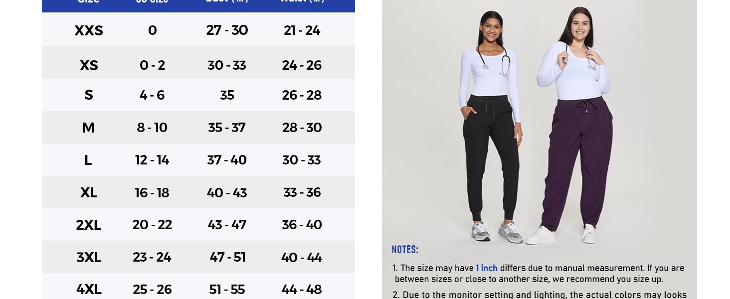 COZYFIT Underscrub Long Sleeve Women - Scrubs Undershirts for Nurse with Soft Fabric, Crew Neck Tee SpringStatements