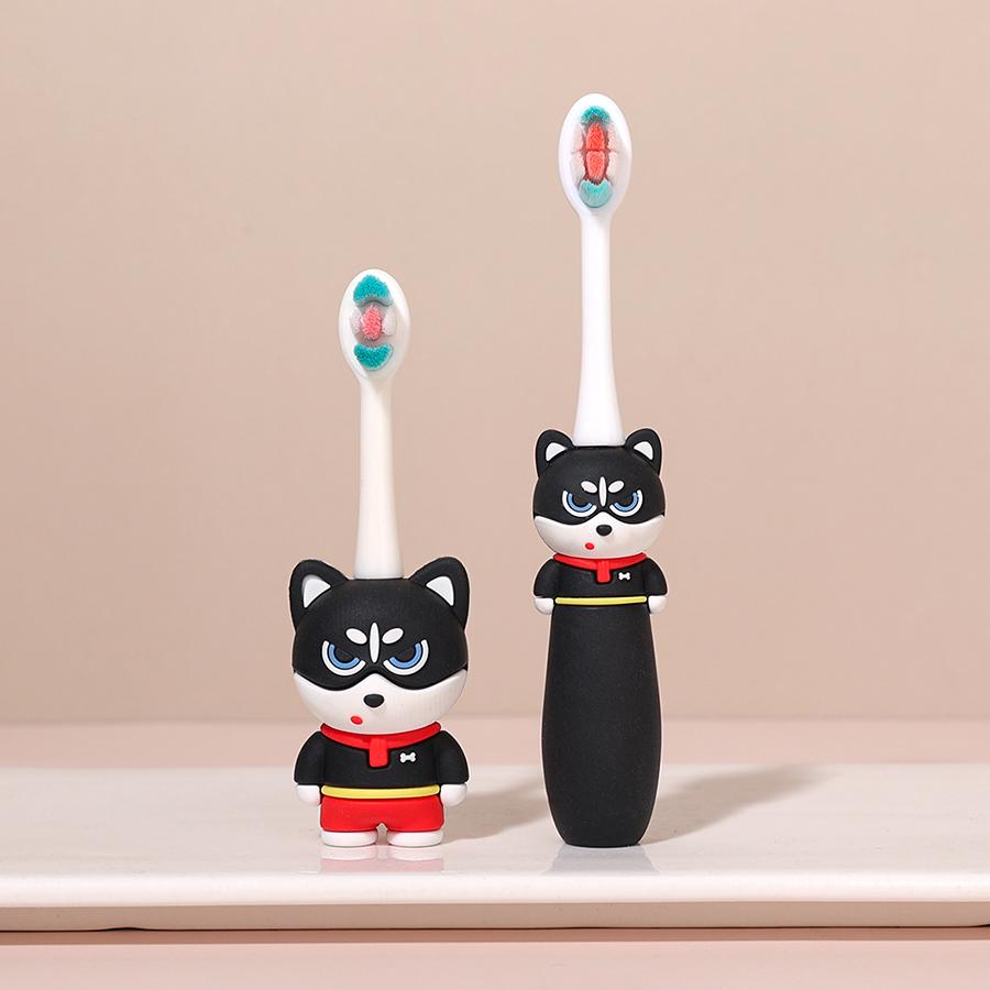 Baby Toothbrush Set, Soft Bristles Gentle Oral Care, Ideal for Infants & Toddlers, Promotes Healthy Gums, Easy Grip Design