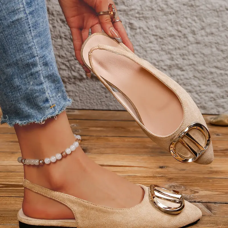Women's Spring and Autumn Flat Slip-On Shoes, Summer Elegant Lightweight Comfortable Canvas Slip On Flats, Casual Fashion Versatile Commuter Shoes, Casual Trendy Flat Footwear