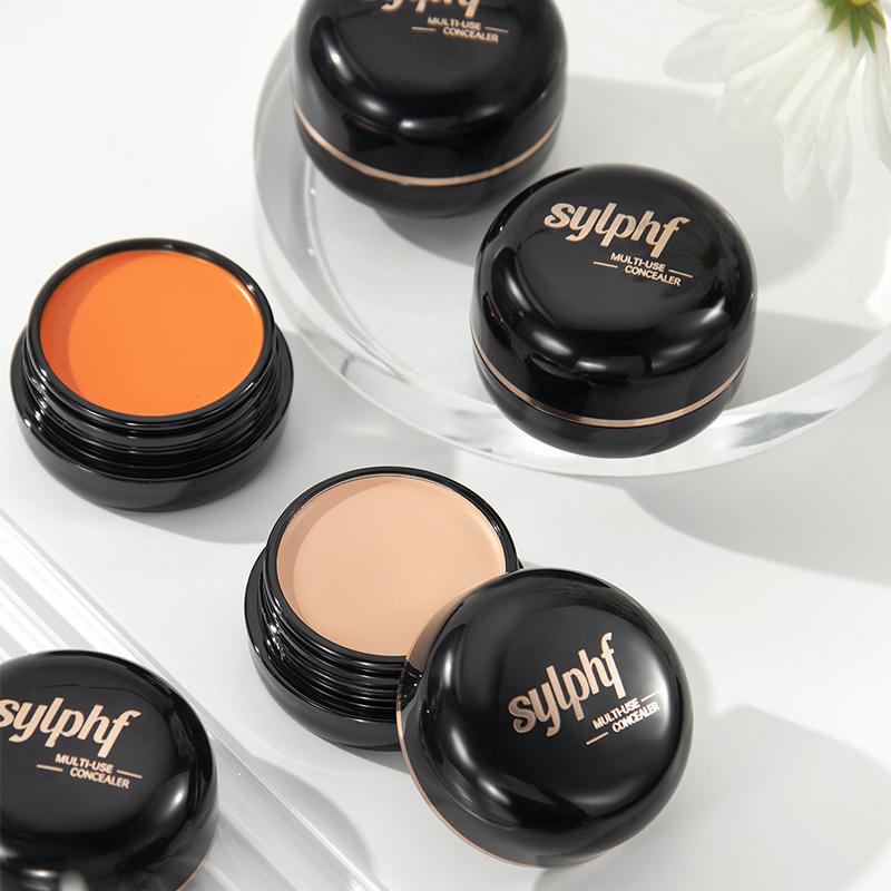 1PC Full Coverage Concealer, Makeup Cream, Waterproof and Sweat Proof, Long-lasting Makeup Effect, All Day Flawless Beauty, Natural Makeup Effect