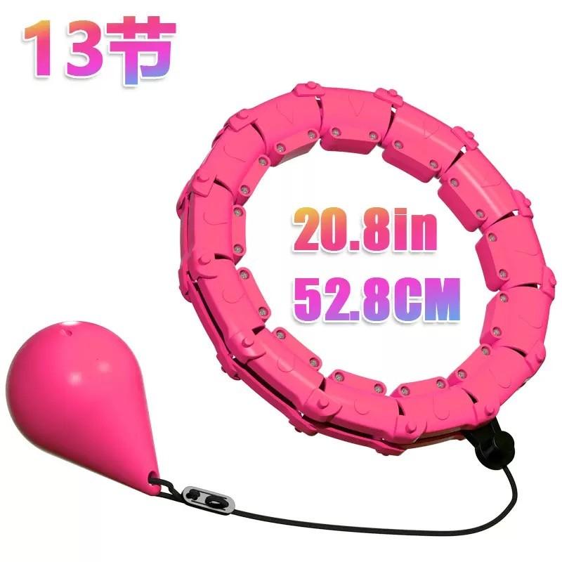 Jkshmyt 47-Inch Round Exercise Circle, 24 Detachable Links, Weighted Circle for Women and Beginners, Ideal for Fitness Training