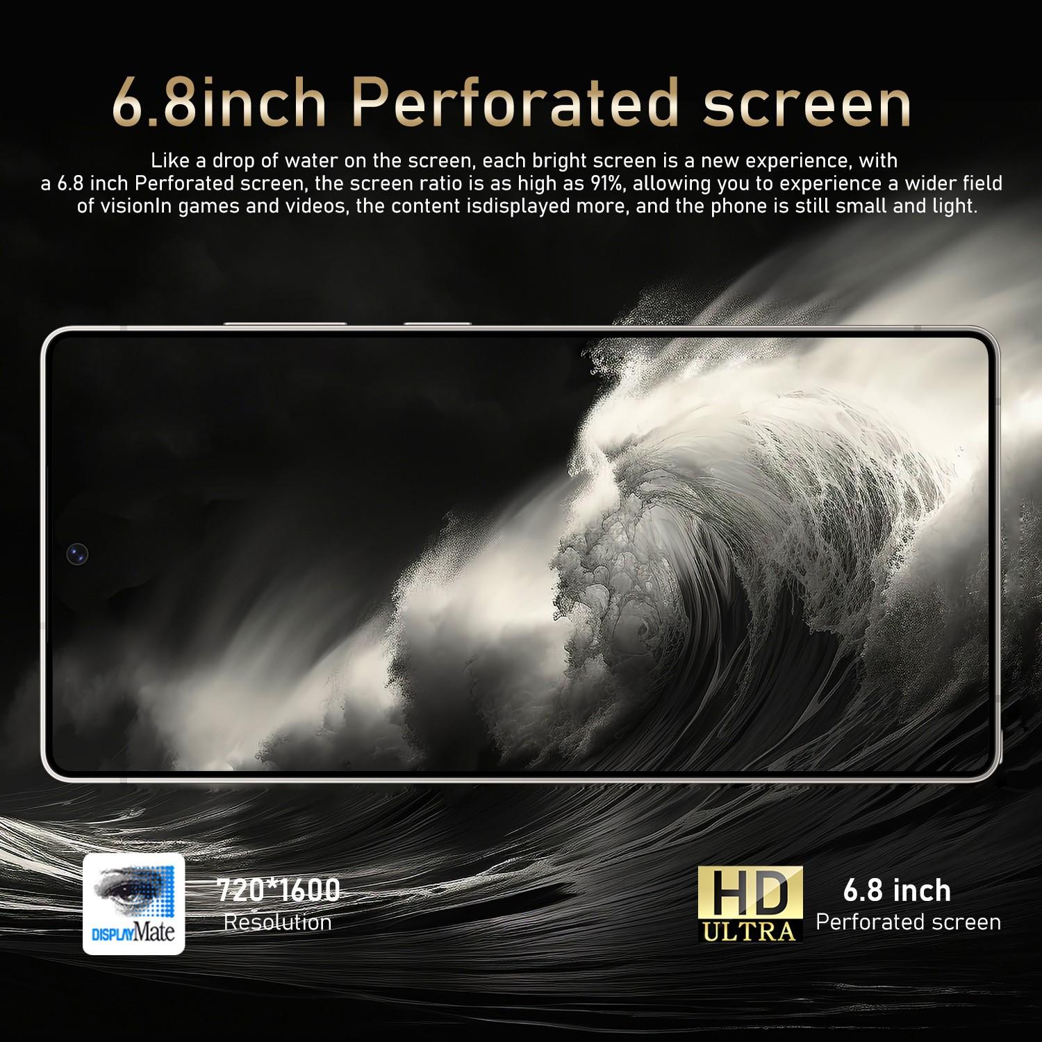 Fuffi-S26 Pro Smartphone, Cellphone, Touchscreen Phone, Global 4g Dual Sim, 6.8 Inch HD Screen, 4GB RAM 32GB Storage, 8mp+16mp Camera, 4100mah Battery, Smartphone with Electronic Pen, Android 12