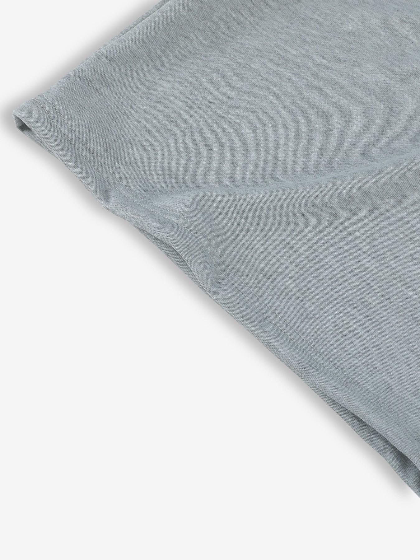 Women's Vintage Gothic Print Elastic Waist Sweat Shorts, Grey Loose Casual Athletic Shorts, Y2K Streetwear Style, Perfect For Party & Daily Outfits