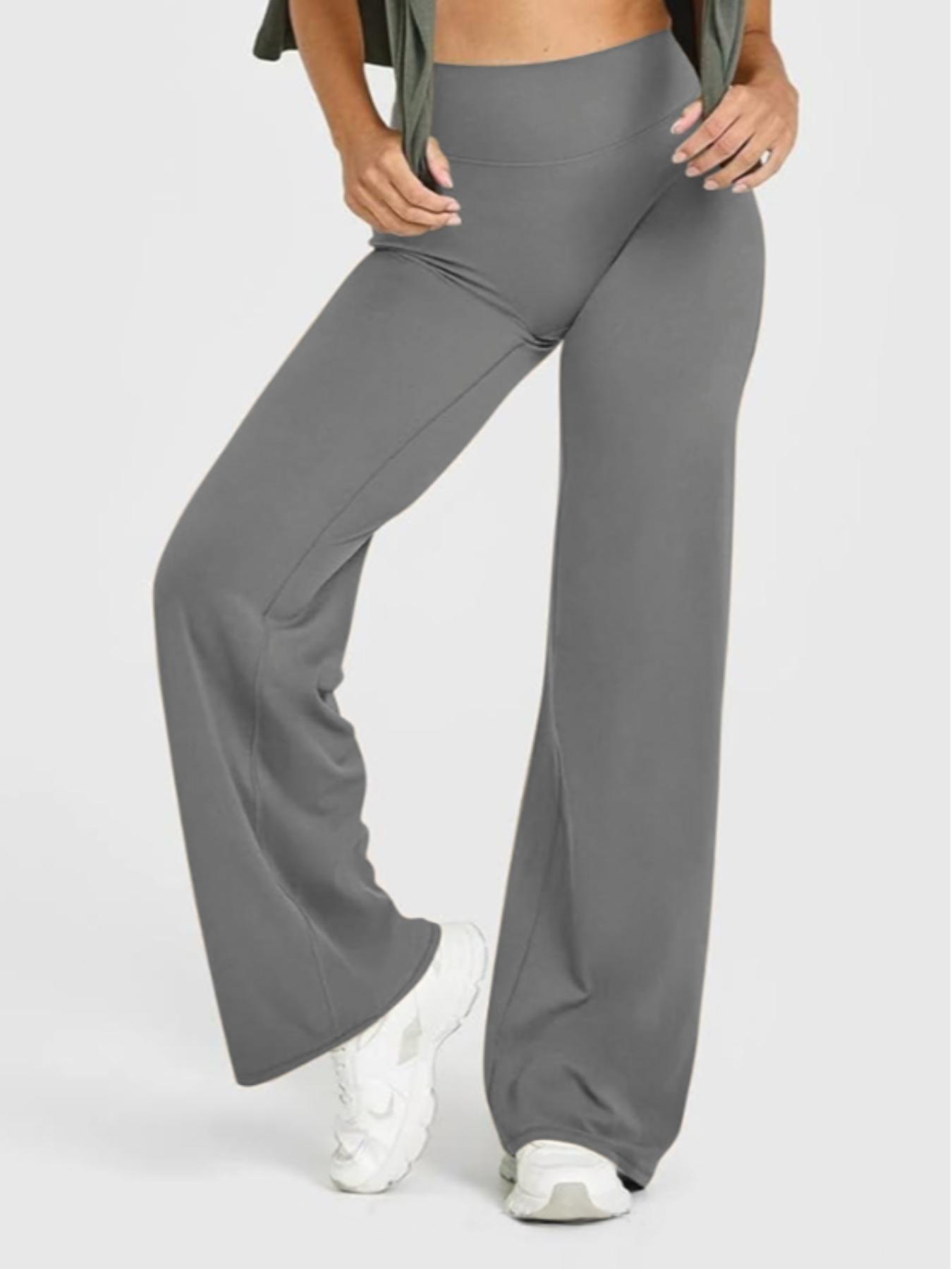 Women's Casual Wide Leg Sport Pants, Perfect Choice for Autumn Winter, Comfortable Fashion Design, Ideal for Daily Wear, Athleisure Style Bottoms