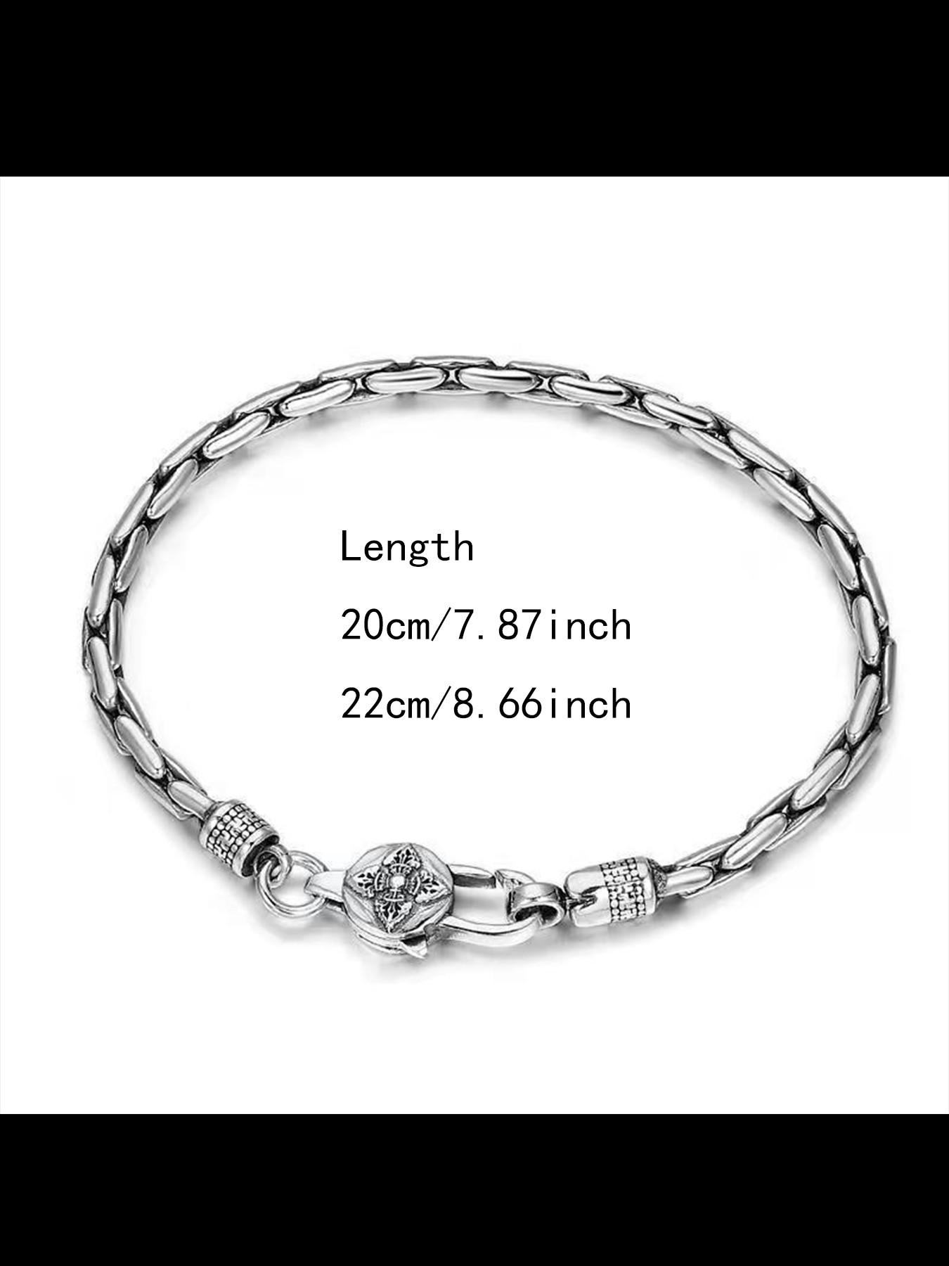 New Fashion Handmade High-Quality Polished Six-Word Mantra Vajra Hemp Rope Bracelet, Vintage Ethnic Style, Unique Personality Jewelry