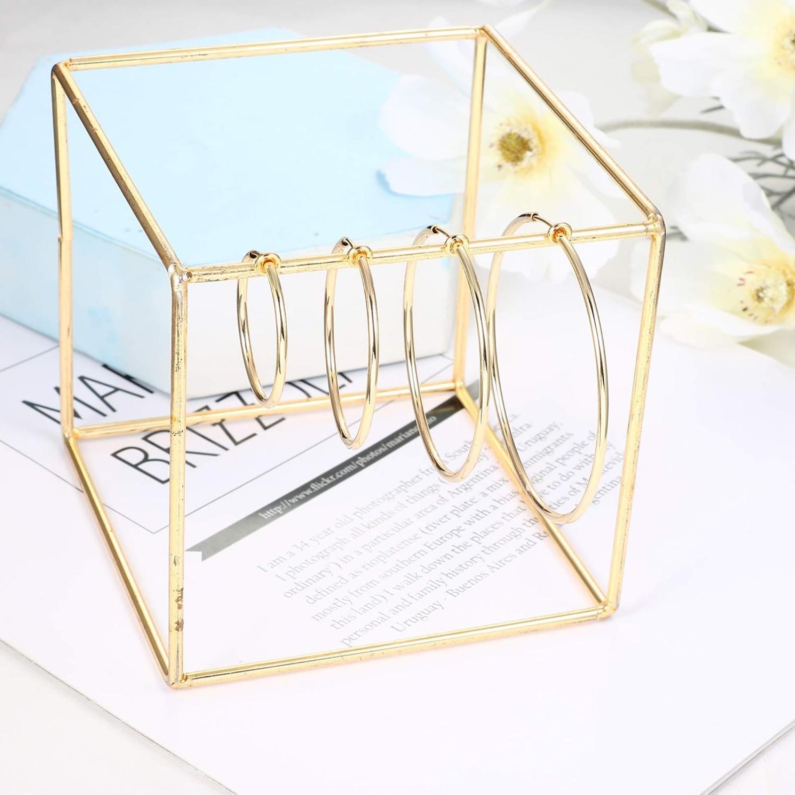 LOYALLOOK 4 Pairs Stainless Steel Clip On Hoop Earrings for Women Fake Hoop Earrings Spring Hoop Earrings For Non-Pierced Ears LOYALLOOK 4 Pairs Stainless Steel Clip On Hoop Earrings for Women Fake Hoop Earrings Spring Hoop Earrings For Non-Pierced Ears