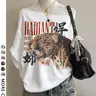 Women's Loose Fit Short Sleeve Off-Shoulder T-Shirt, Leopard Print, Casual Style, Y2K Design, Fashion Trendy Clothes, Perfect for Outing and Shopping