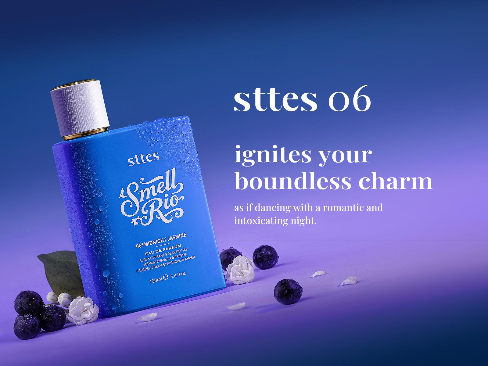 New Sttes Perfume 06# (Midnight Jasmine) – Eau de Parfum for Women – Richer Scent, Longer Lasting – Black Currant, Jasmine, Vanilla – Perfumes & Fragrances(100ml / 3.4 fl oz) New Sttes Perfume 06# (Midnight Jasmine) – Eau de Parfum for Women – Richer Scent, Longer Lasting – Black Currant, Jasmine, Vanilla – Perfumes & Fragrances(100ml / 3.4 fl oz)