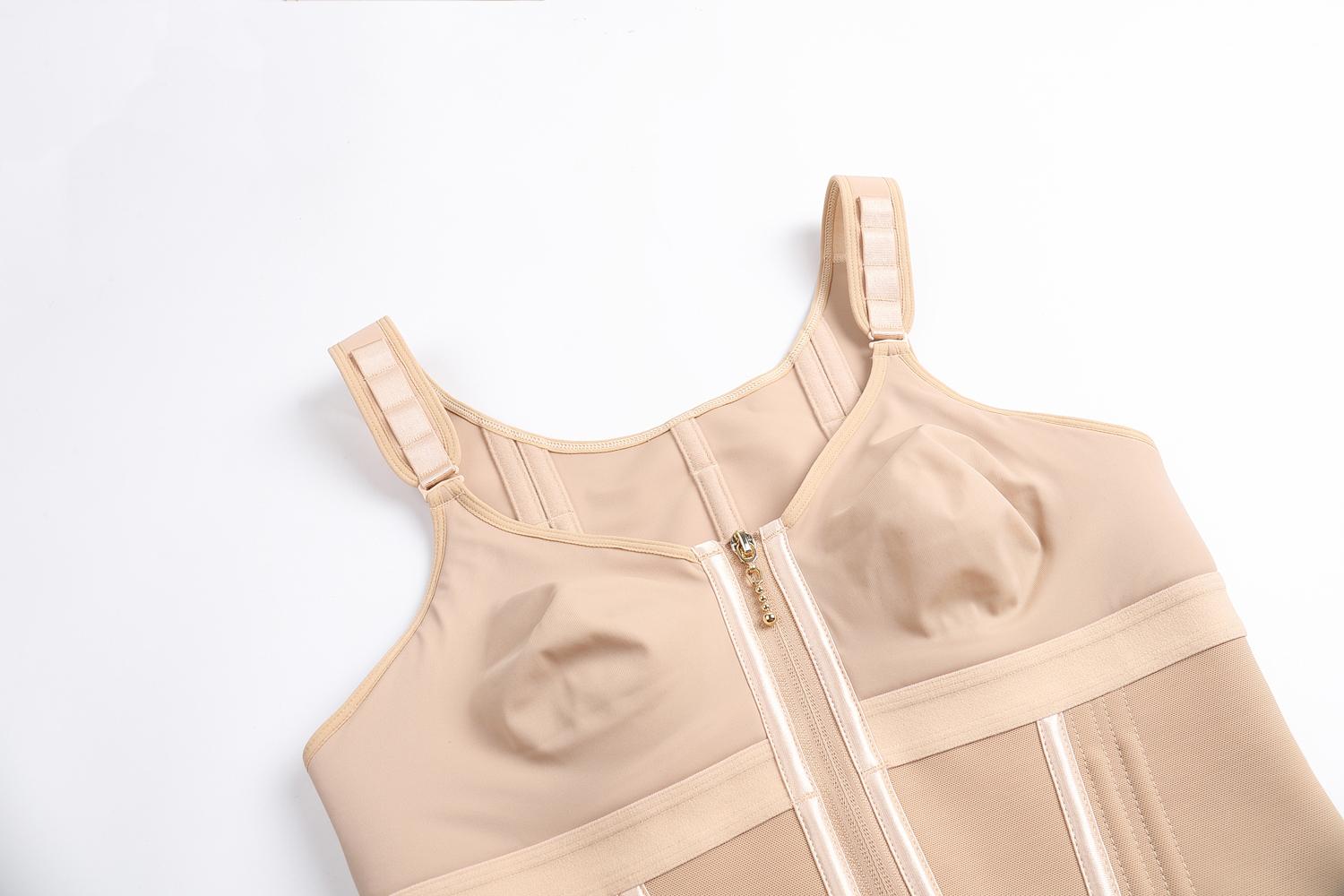 SHAPSHE Waist Shapewear for Women with Bra Tummy Control Girdle Workout Shapewear with Adjustable Shoulder Strap