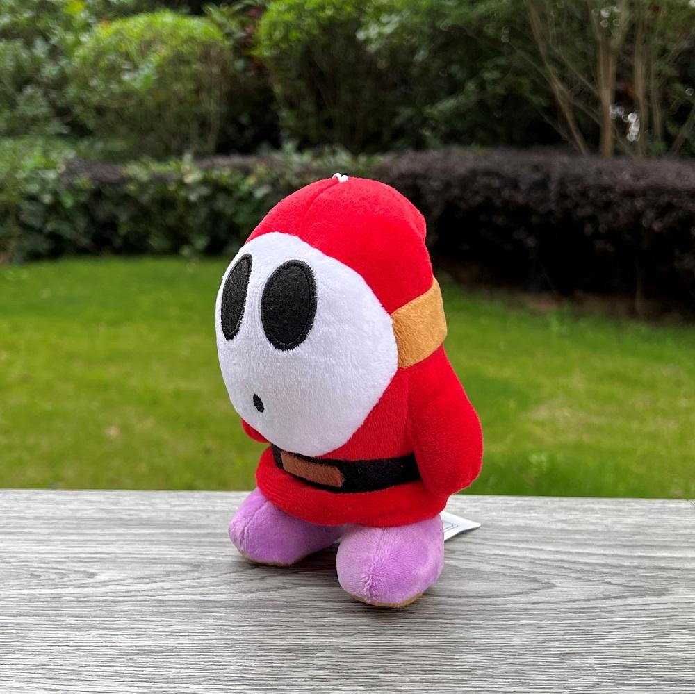 Cute Super Mario Bros Shy Guy Plush Colors Soft animal plush Stuffed Toys Doll Gift 6"