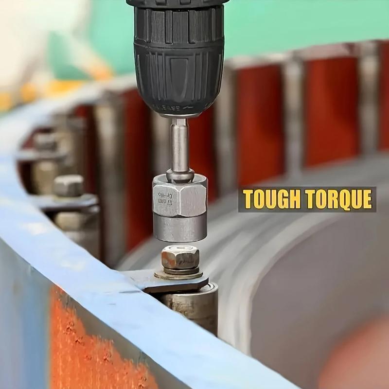 Bolt Extractor Tool Set, 13+1 Counts Impact & Nut Remover Stripped Lug Remover, Drive Rounded Bolt Remover for Removing Damaged, Frozen Universal Impact impact bolt