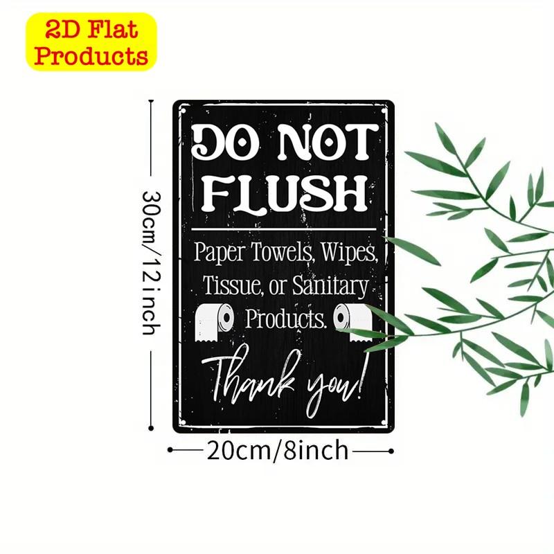 Humorous Aluminum Wall Decor, 8x12 Inch Metal Sign Poster, Background, Durable, Indoor/outdoor, Home Kitchen Garden Bathroom