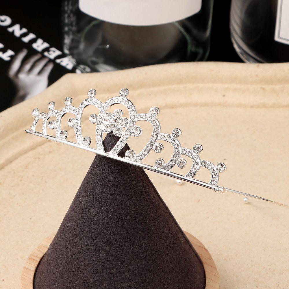 Rhinestone Royal Queen Princess Crown Crystal Wedding Tiaras for Women Headband Bride Hair Accessories Fashion Hair Jewelry