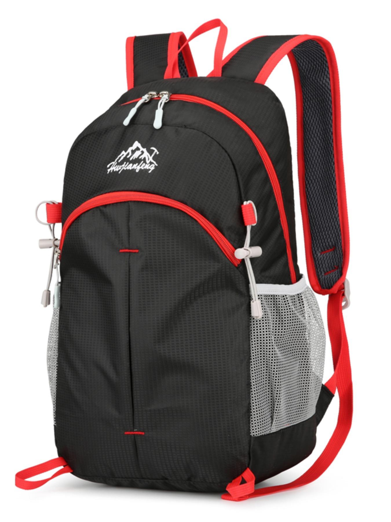 Outdoor Lightweight Foldable Backpack, Unisex Waterproof Durable Hiking Shoulder Bag, Portable Travel Camping Daily Use Bag