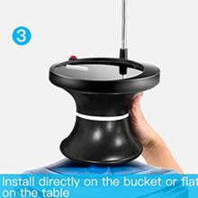 Drinking Water Dispenser Pump, Automatic Electric Drinking Water Bottle Pump for 2-5 Gallon Water Jugs, USB Rechargeable with 2 Switch Control, Stable and Portable for Home, Kitchen, Office, Camping