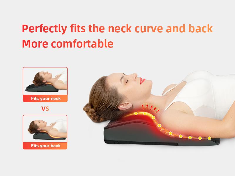 COMFIER Shiatsu Massager for Neck, Shoulders, and Back - Heat and 3D Kneading for Pain Relief - Massage Pillow Gift for Men and Women COMFIER Shiatsu Massager for Neck, Shoulders, and Back - Heat and 3D Kneading for Pain Relief - Massage Pillow Gift for Men and Women