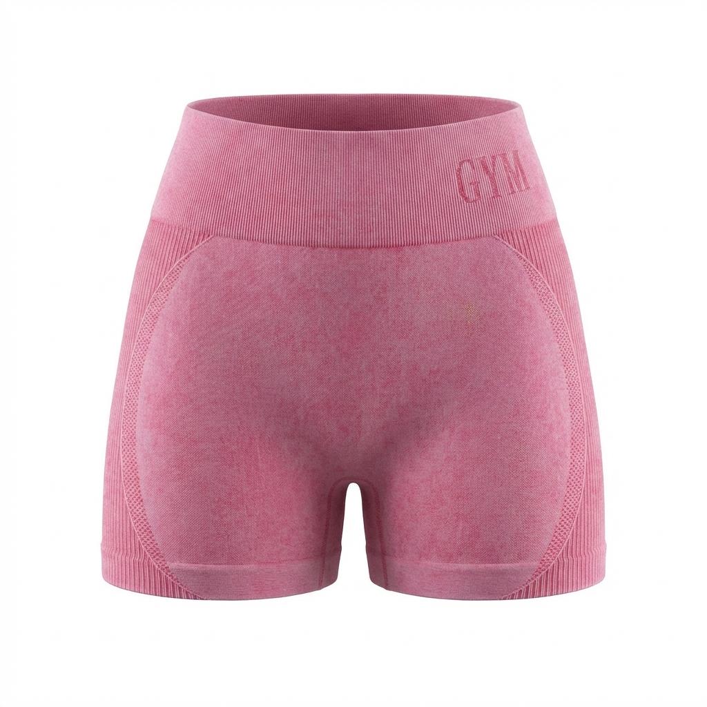 Women's Letter Print Seamless Sports Shorts, High Stretch Breathable Comfortable Skinny Shorts, Ladies Sportswear for Indoor Outdoor Wear