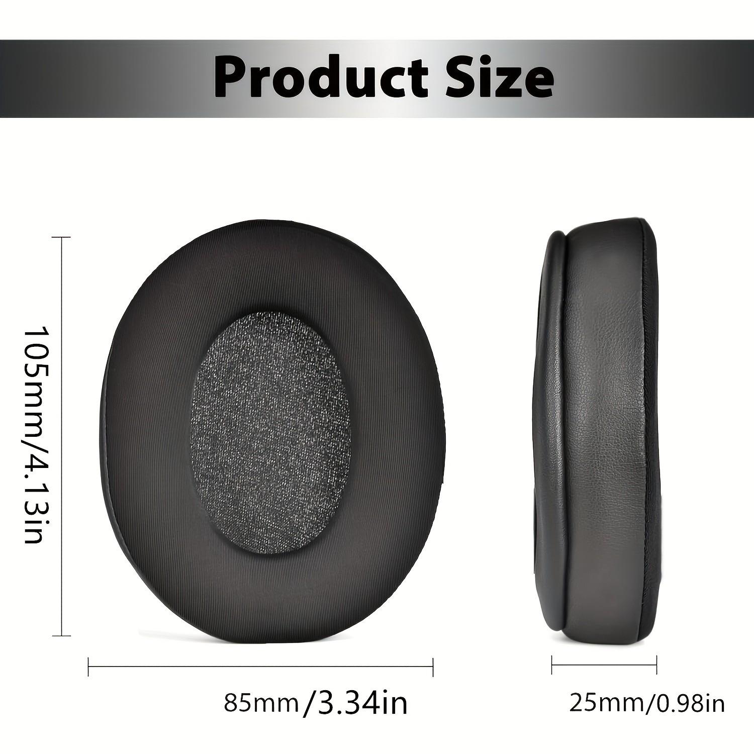 Ath M50x Earpads Cooling Gel Ear Cushions, Upgraded Earcups Replacement for Audio Technica, Steelseries, Hyperx Headphones