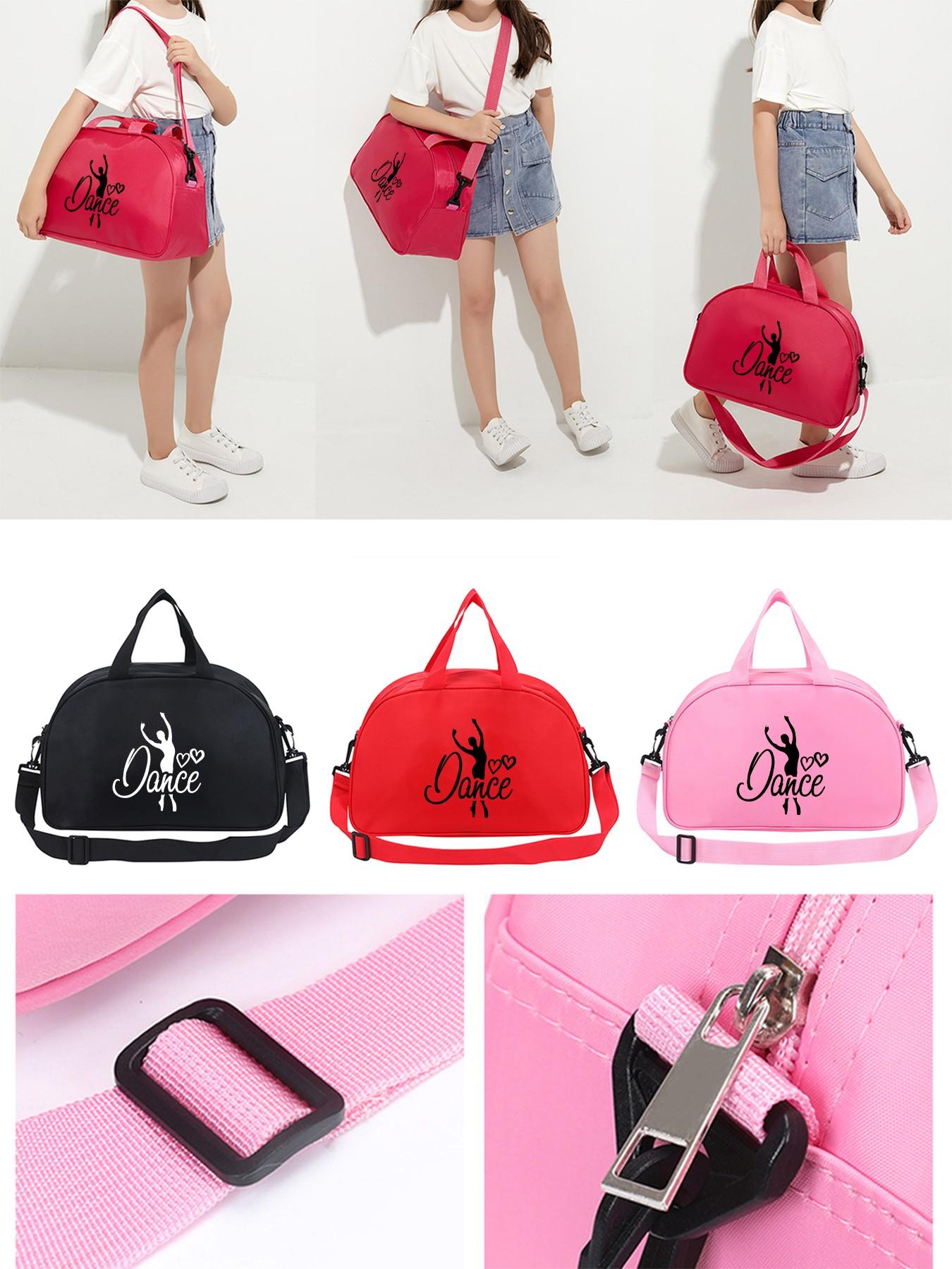 Dance Dance Bag Handbag Crossbody Two-In-One Large Capacity, Dedicated Dance Student Bag, Yoga Fitness Travel Bag