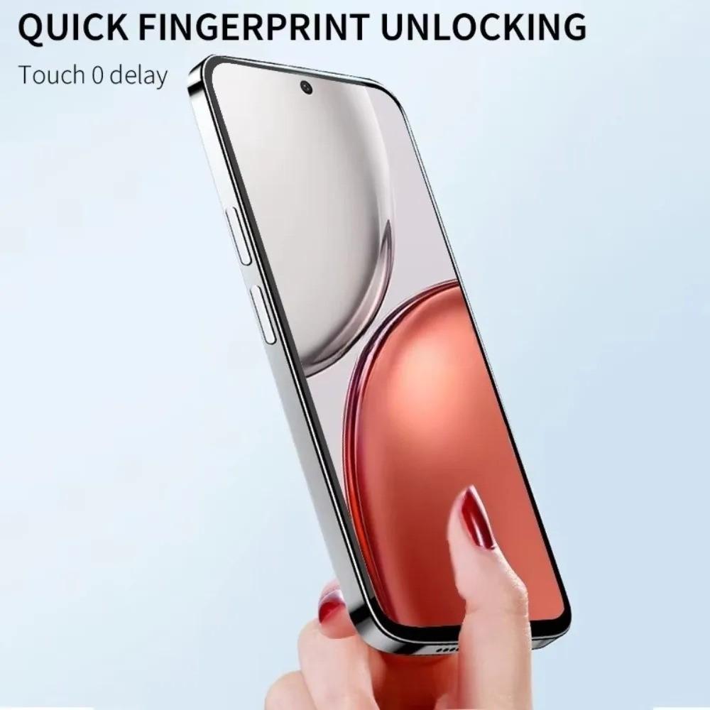 4 Pcs Hydrogel Film for Honor Magic8 Lite 8 Pro 8 Magic 7 7 Pro 7 Lite Magic 6 6 Pro 6 Lite 5 Lite X9D X8C X9C Series, Smooth Surface, Fingerprint Unlock, Bubble-Free, Compatible with Multiple Models