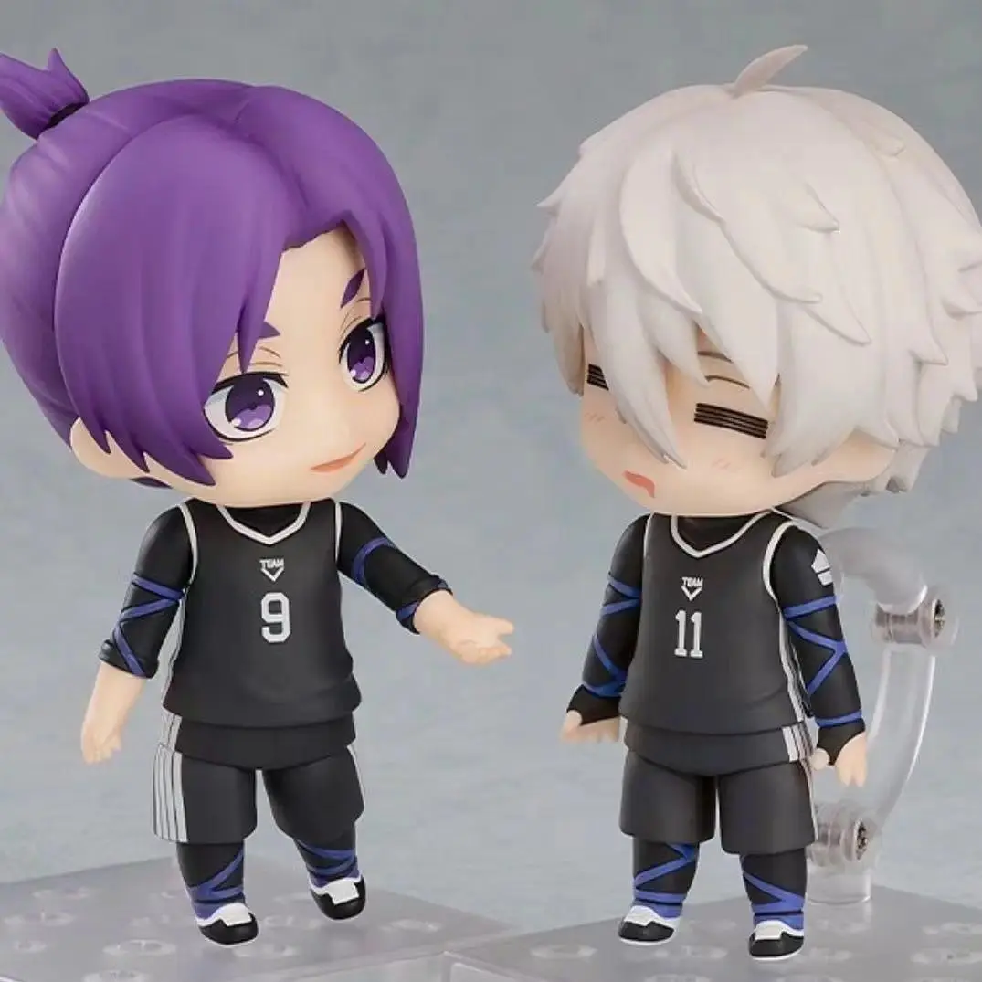 In Stock Premium #2326 Mikage Reo Q Version Action Figure Blue Lock Movable Desktop Decor