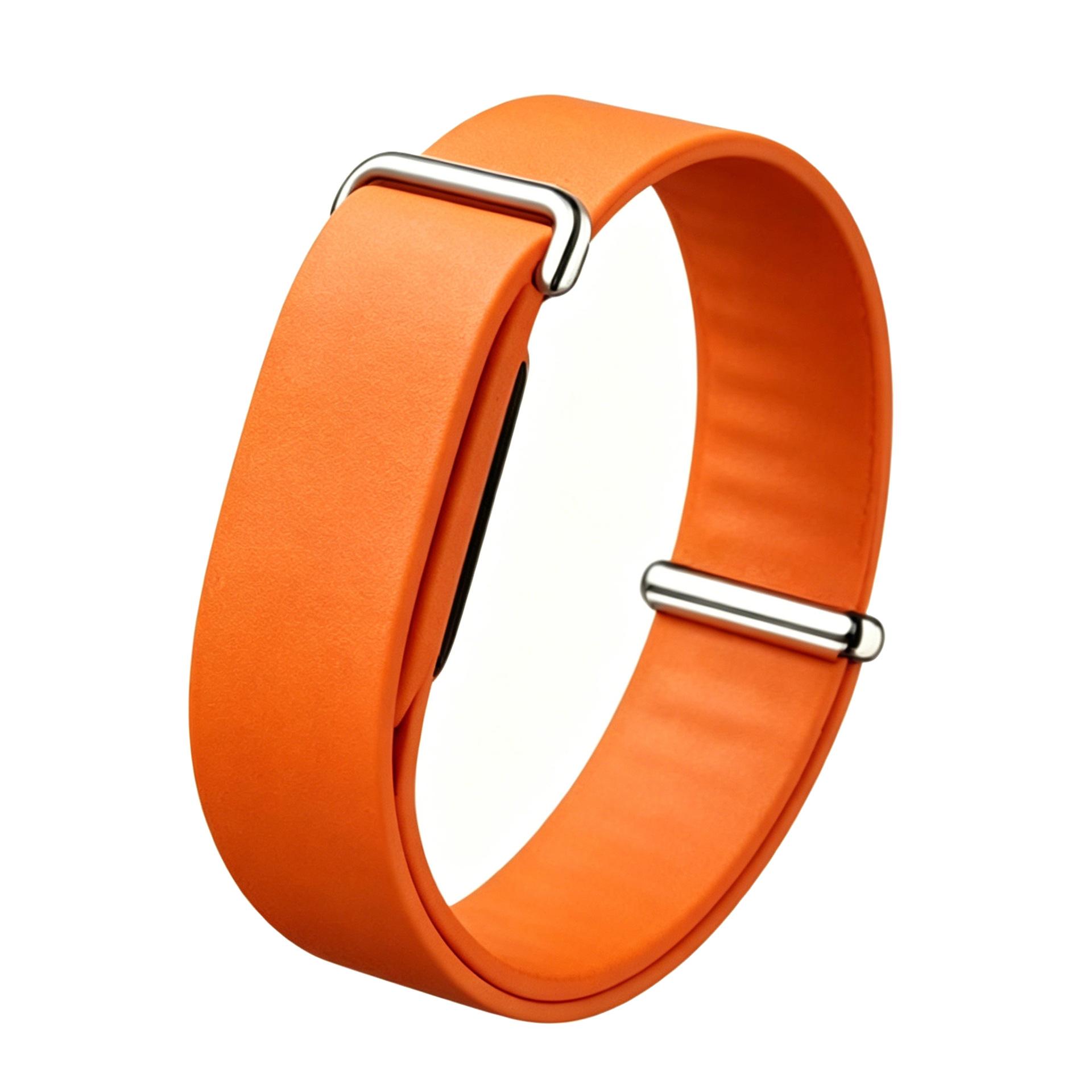 Adjustable Silicone Loop Strap Compatible with Google Fitbit Air, Sweat Resistant Breathable Sport Replacement Band, Lightweight Durable Fitness Wristband for High Intensity Workout, Color Options, Wearable Accessories