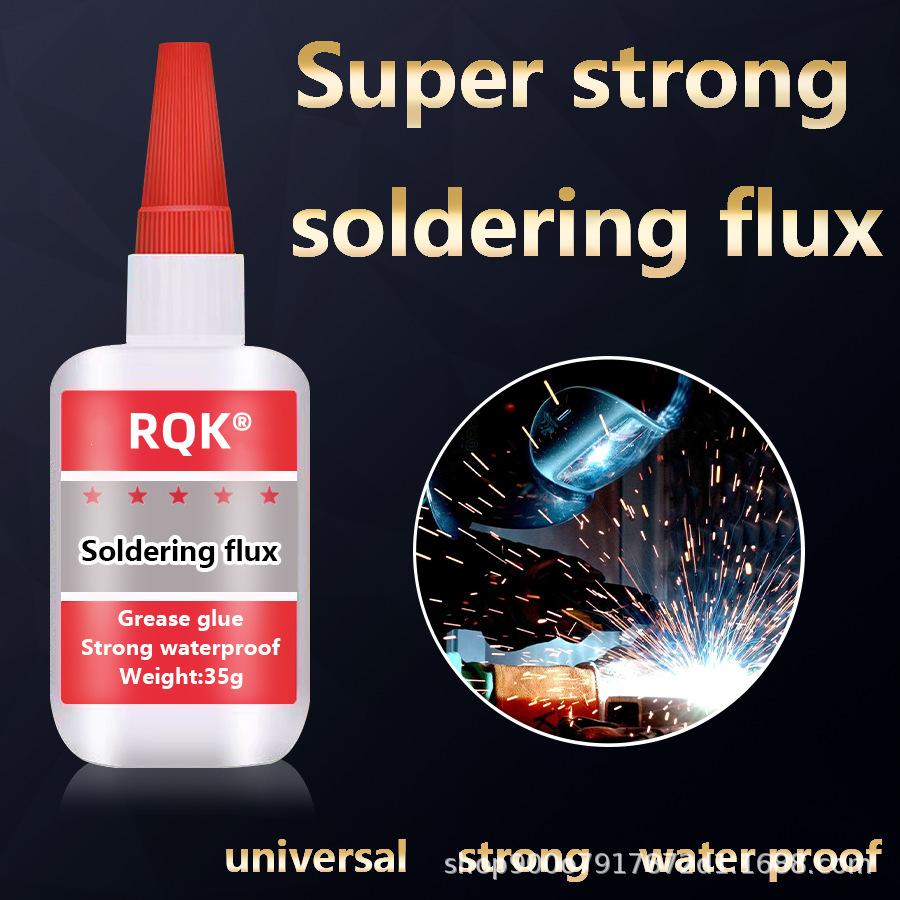 50g Instant Adhesive (1 Count), Universal Quick-drying Welding Glue, All Purpose Superglue, Repair Glue for Glass, Plastic, Wood, Ceramic and Leather