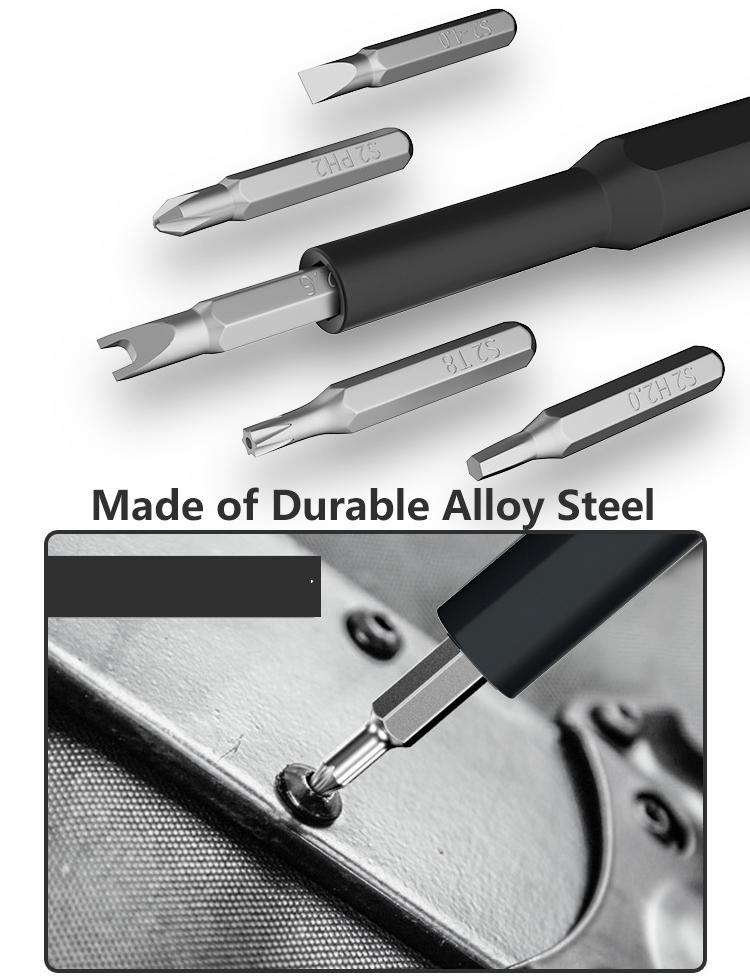 SICANDAENHK 25‑in‑1 Precision Screwdriver Set – Complete mini repair kit with Torx bits, ideal gadget gift🛠️🎁