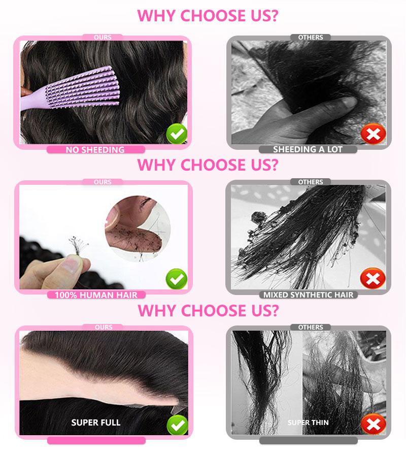 Bling Hair 13x6 13x4 Transparent HD Lace Front Human Hair Wigs Body Wave Pre Plucked 360 Swiss Lace for Women 180 Density with Baby Hair Natural Hairline 32inch dealsforyoudays