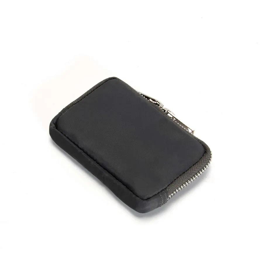 Japanese Men Wallet Earbuds Storage Bag Credit Card Holder Case for Boys Girls Journey Bank Card Organizer  Zipper Coin Purse