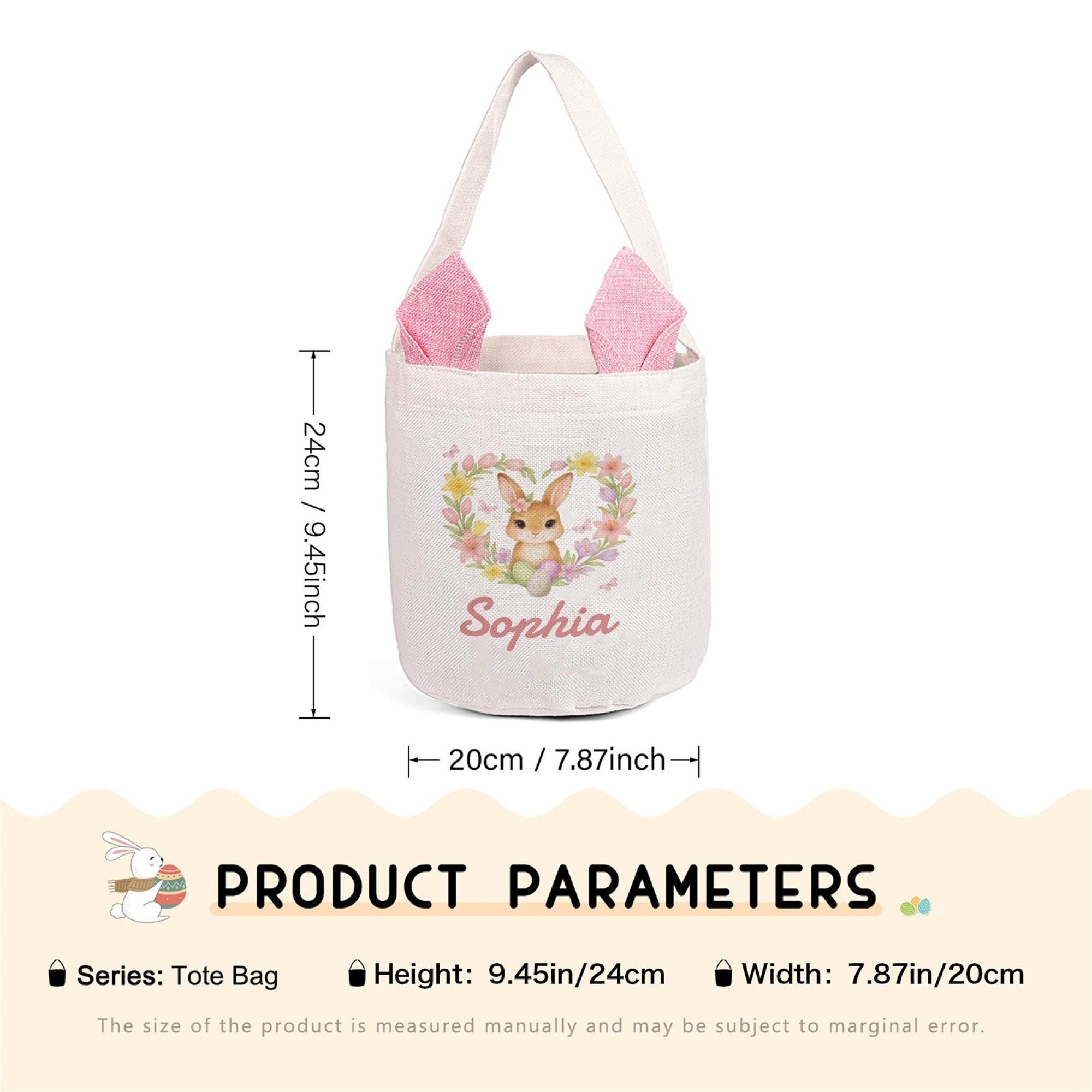 Personalized Easter Egg Gift Bag, Easter Party Favor Bags, Happy Easter Basket, Perfect Holiday Atmosphere, Model_xinghao