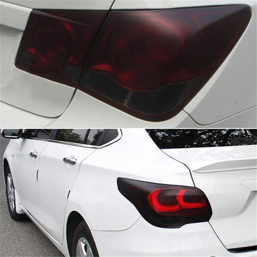Matte Black Car Headlight Tint Film, Self-Adhesive Easy Install & Remove, Waterproof Heat-Resistant Uv Protection Scratch Guard, for Headlights Tail Lights, Fits Sedan SUV Truck