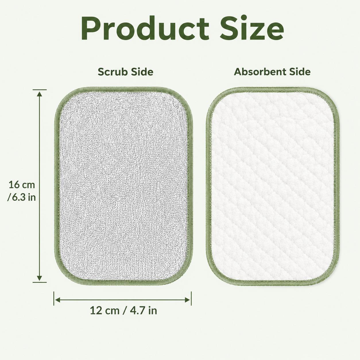 10-Pack Reusable Wire Dishcloths, Multipurpose Non-Scratch Scrubber Cleaning Cloths for Dishes, Pots, Pans, Kitchen Sinks, Stovetops, Glass & Camping, Wet/Dry Double-Sided, Assorted Colors