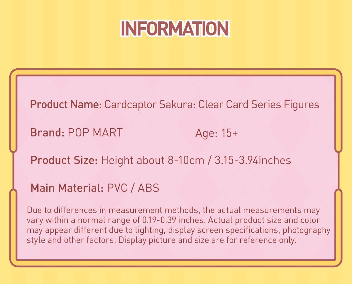 POP MART Cardcaptor Sakura: Clear Card Series Figures
