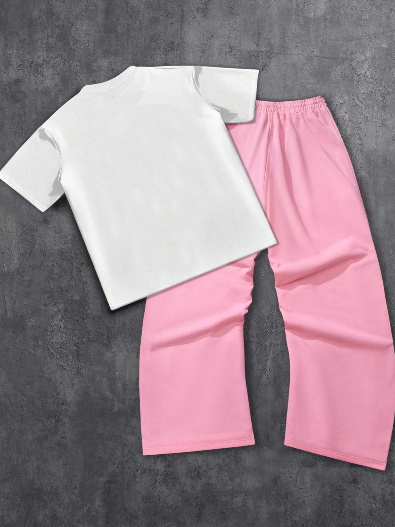 Men Women Street Style Loose Fit All Season Two Piece Set, Urban Fashion Comfortable Daily Wear, Perfect for Casual