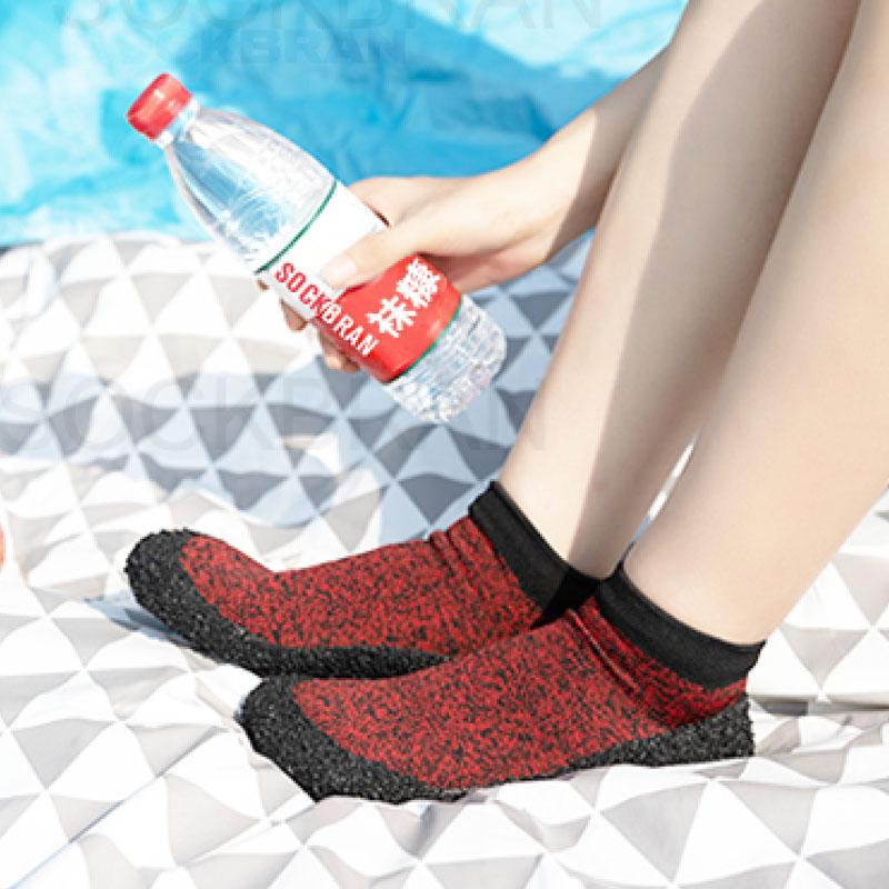 Multifunctional Barefoot Sock Shoes! Classic Women's and Couple's Sock Shoes In Plus Sizes, Lightweight, Foldable, Portable Slip-on Style, Breathable, Non-slip, Quick-drying, Perfect for Beach, Diving, Canyoning, Swimming, Yoga, Fitness, and Jogging.