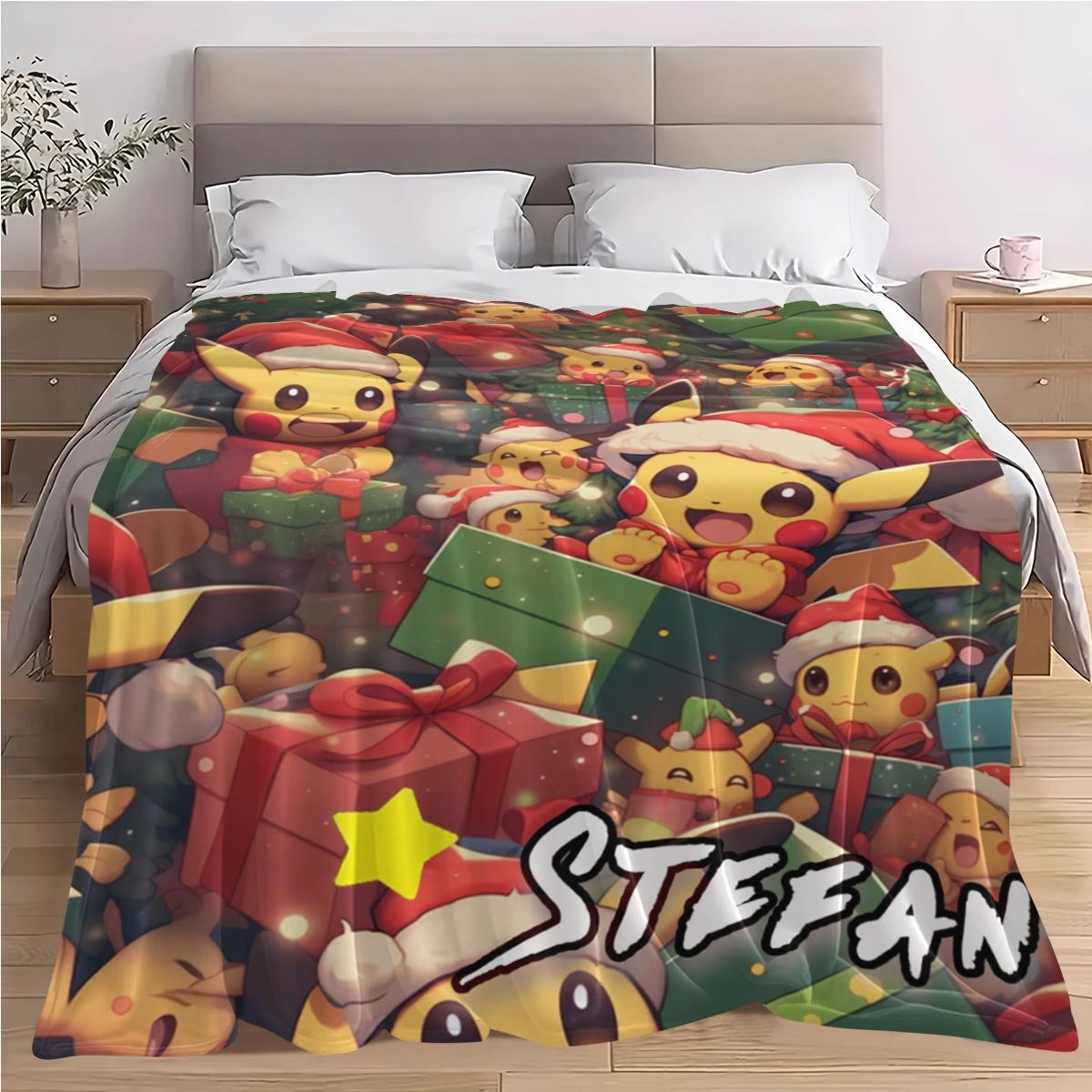 Soft Comfortable Printed Blanket, Office Nap Air Conditioning Blanket, Sofa Blanket, Autumn Winter Car Blanket, Hotel Couch Bed Camping Multi-Purpose Blanket