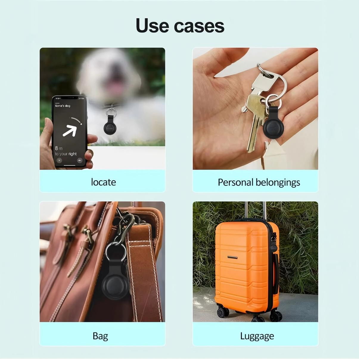Android Find Hub , Smart tracking anti-lost tag (1 pack), compatible with Google Android "Find My Device" app (Android only), replaceable battery, suitable for suitcases, bags, wallets, backpacks and keys.