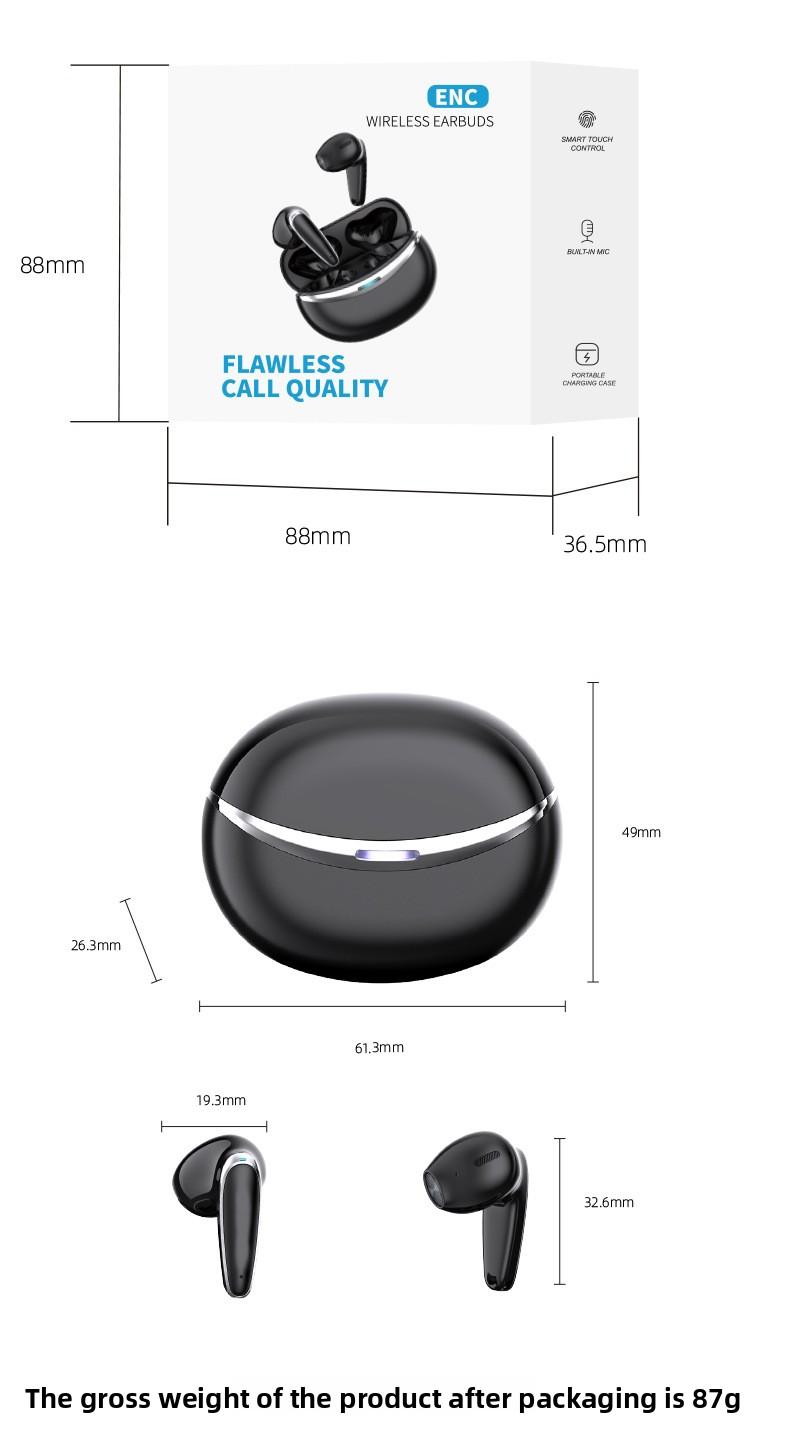 Smart waterproof noise reduction in-ear stereo wireless link simple and fashionable bluetooth headset Deep Bass Earbuds galaxy buds